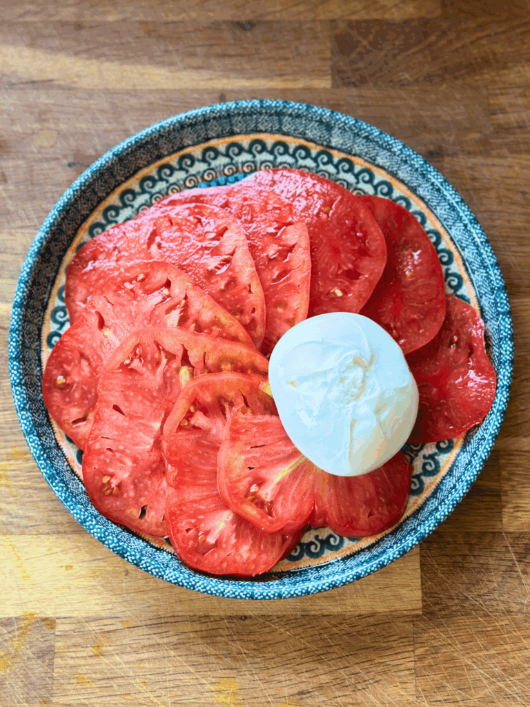 pomidor z burratą