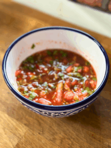 propozycja podania mała miseczka