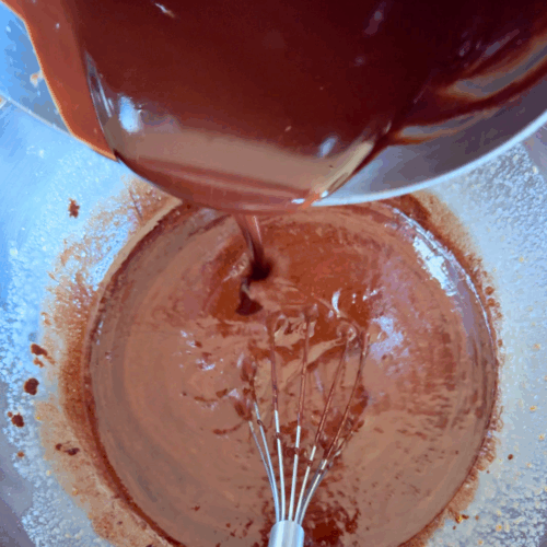 brownie czekoladowe mieszamy masy