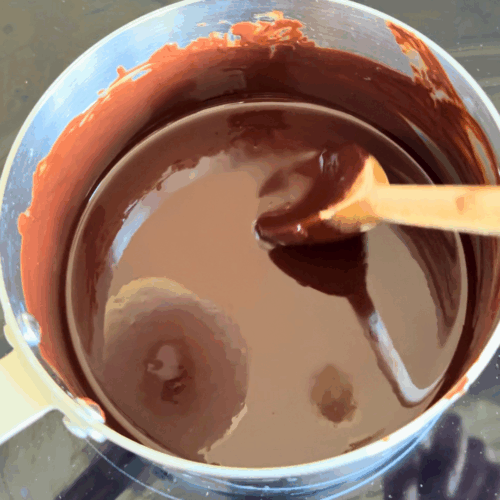 brownie czekoladowe rozpuszczamy czekolade i masło