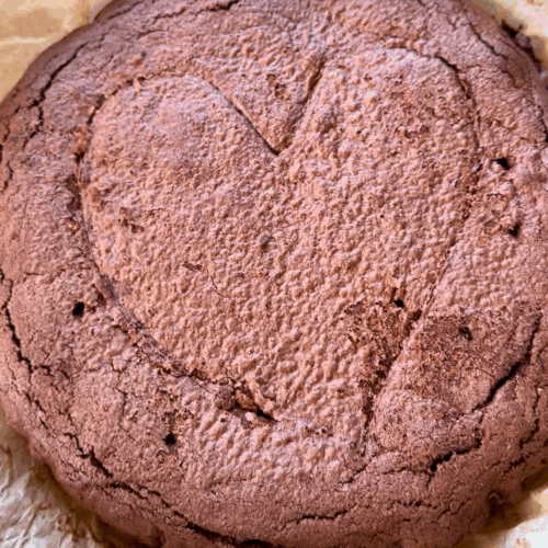 brownie czekoladowe stygnie