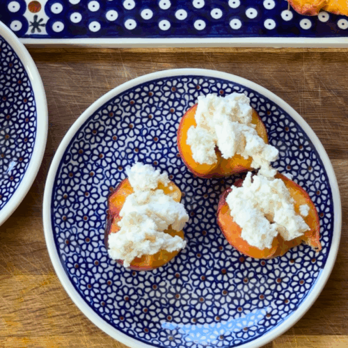 brzoskwinie z ricottą