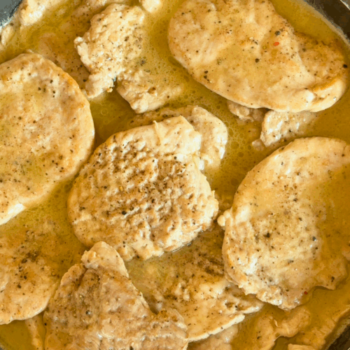 dodajemy polędwiczke wieprzową