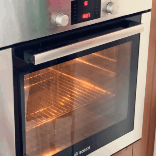 domowy chleb rozgrzewanie piekarnika