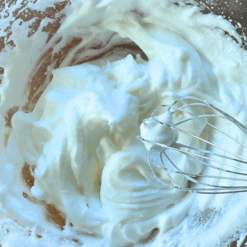 gofry bananowe ubite białko