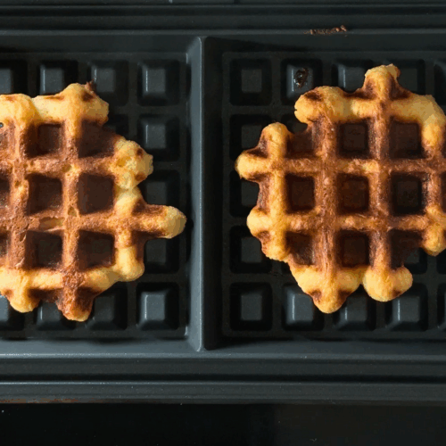 gofry belgijskie usmażone