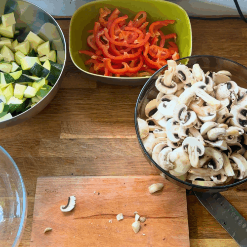 kroimy warzywa do zupy tom kha