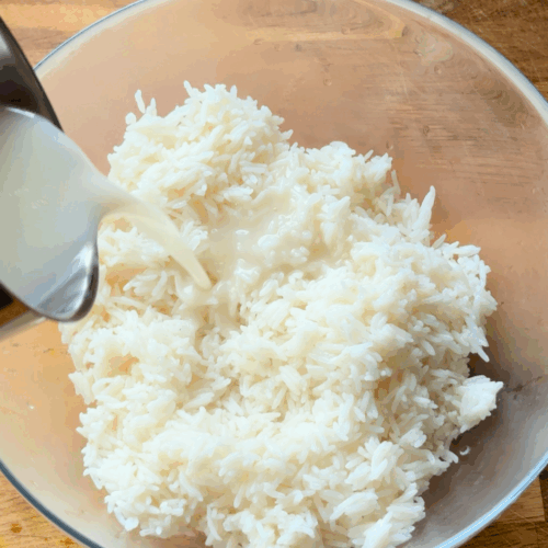 łączymy sos nr 1 z ryżem