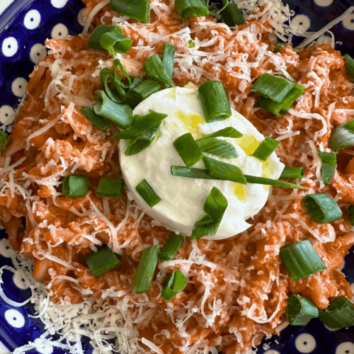 makaron ryżowy z warzywami 3