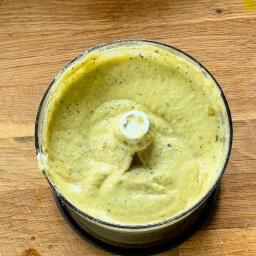 pasta z cukinii blendujemy