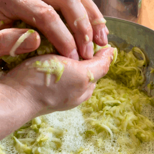 pasztet z cukinii odciskamy cukinię