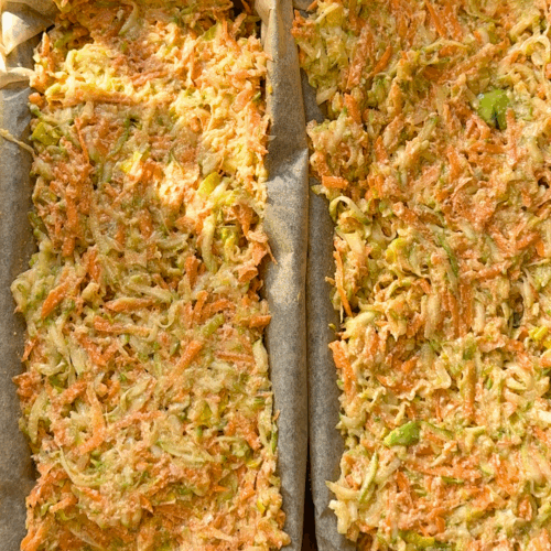 pasztet z cukinii wykładamy do foremek