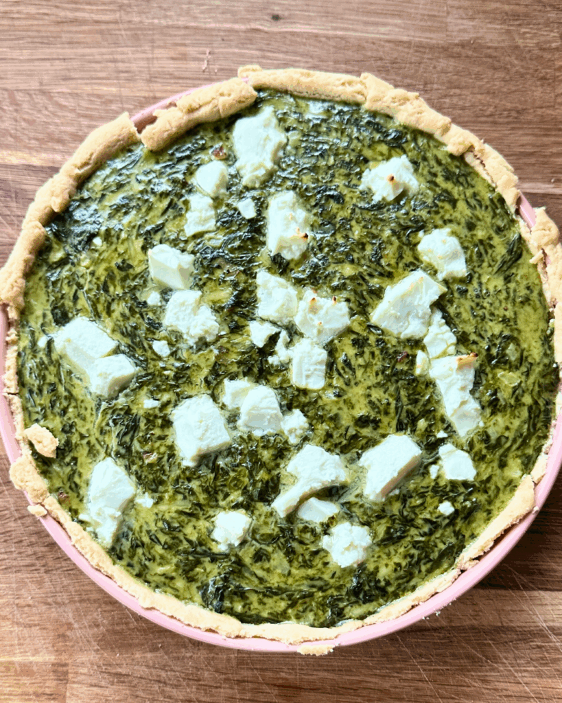 quiche ze szpinakiem 1