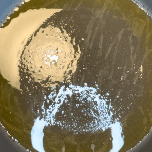 rozgrzewamy olej do smażenia kotletów mielonych