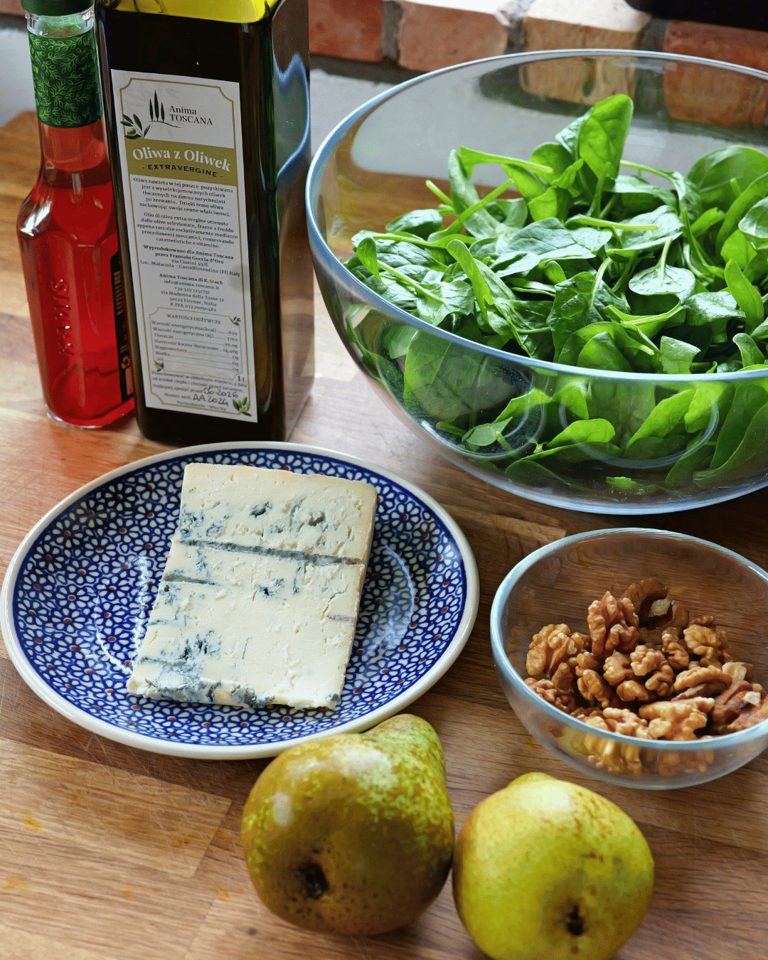 sałatka z gruszką składniki