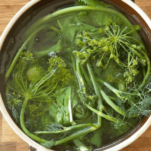 zalanie ogórków solanką