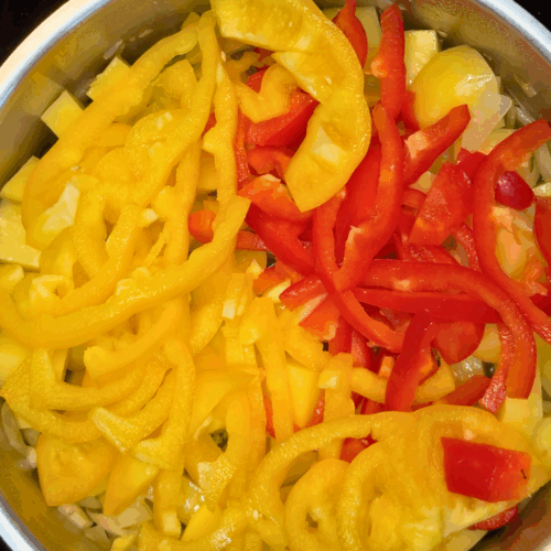 zupa rybna z dorszem ziemniaki papryka