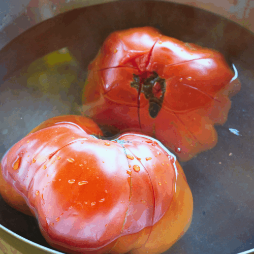 jak zrobić szakszukę parzenie pomidorów