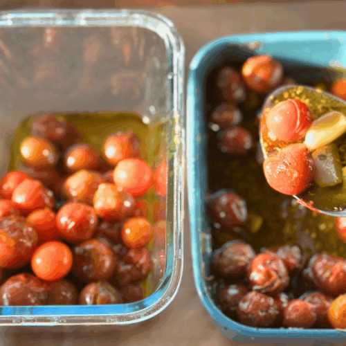 przechowywanie pomidorków koktajlowych