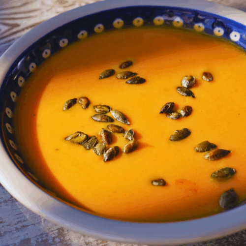zupa z dyni hokkaido