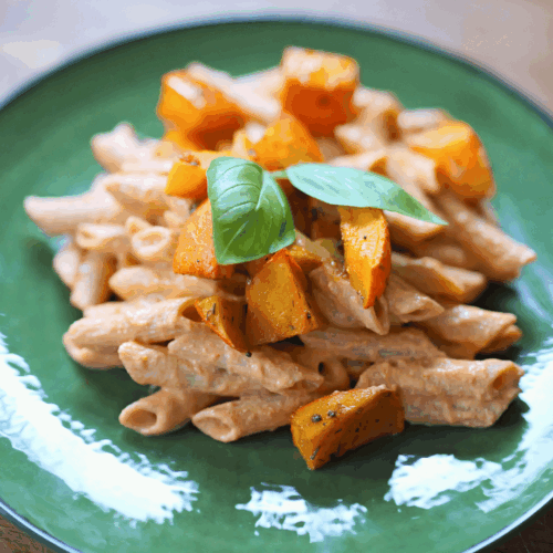 czerwone pesto z pieczoną dynią