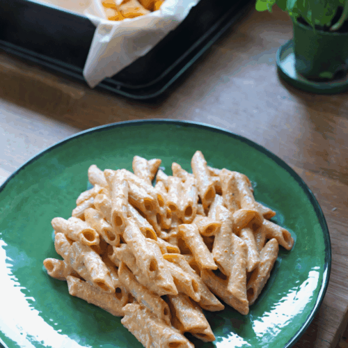 podajemy z makaronem al dente