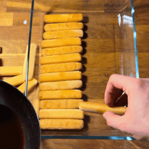 tiramisu pistacjowe pierwsze biszkopty