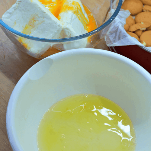 sernik pistacjowy rozdzielenie jajek