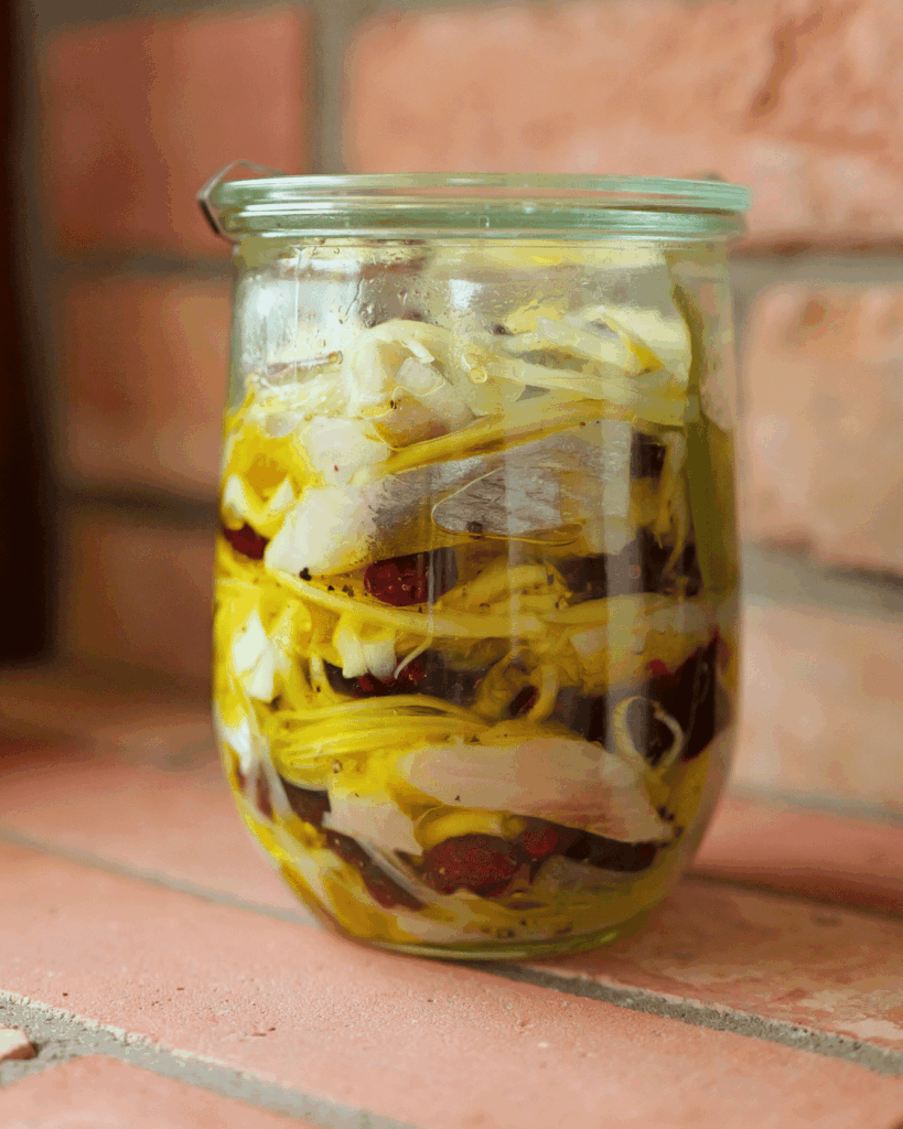 śledzie z żurawiną 1