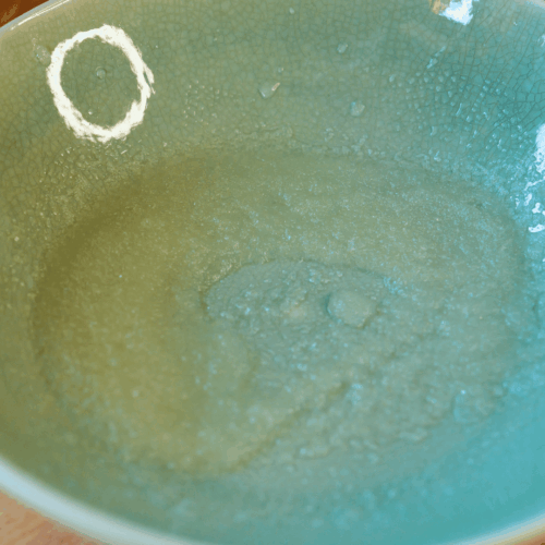 panna cotta z marakują, namaczanie żelatyny