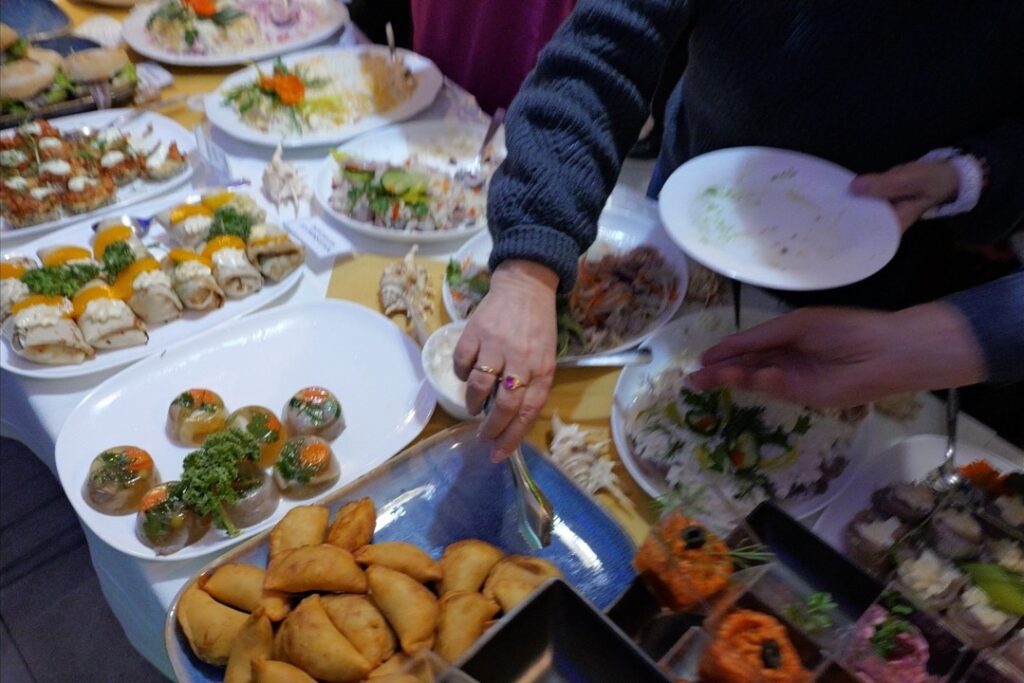 bufet śledziowy Barka Kołobrzeg 