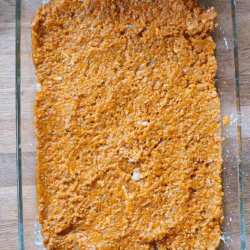 jak zrobić lasagne 5 pierwsza warstwa sosu mięsnego