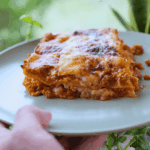 jak zrobić lasagne, lasagne na talerzu