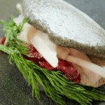 czarne bułeczki bao