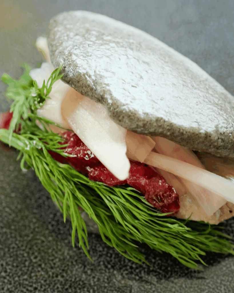 czarne bułeczki bao