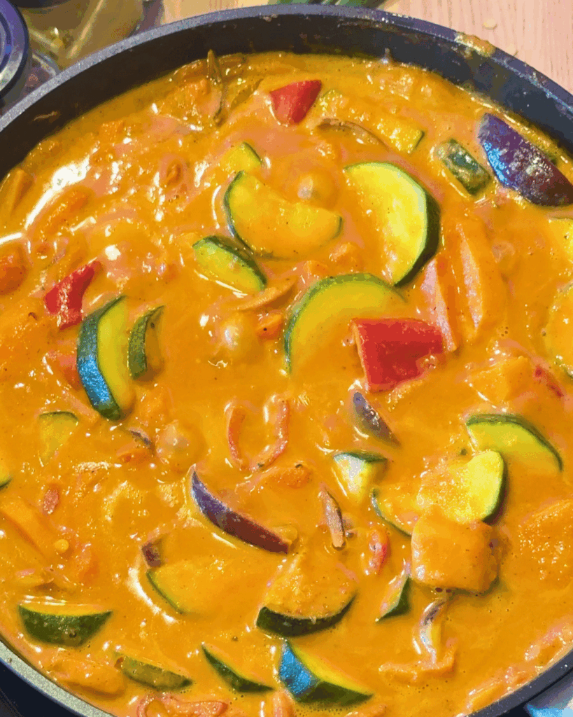 curry z batatów